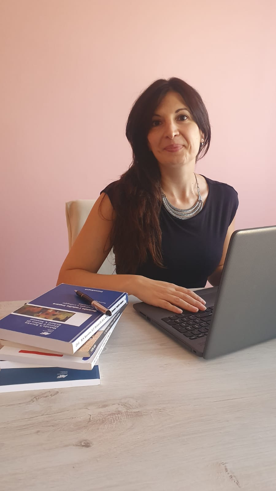 Anna Legrottaglie al lavoro